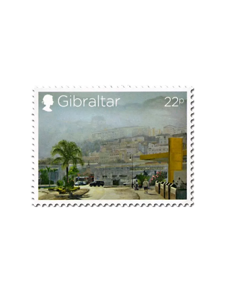n° 1870/1869/1874 - Timbre GIBRALTAR Poste
