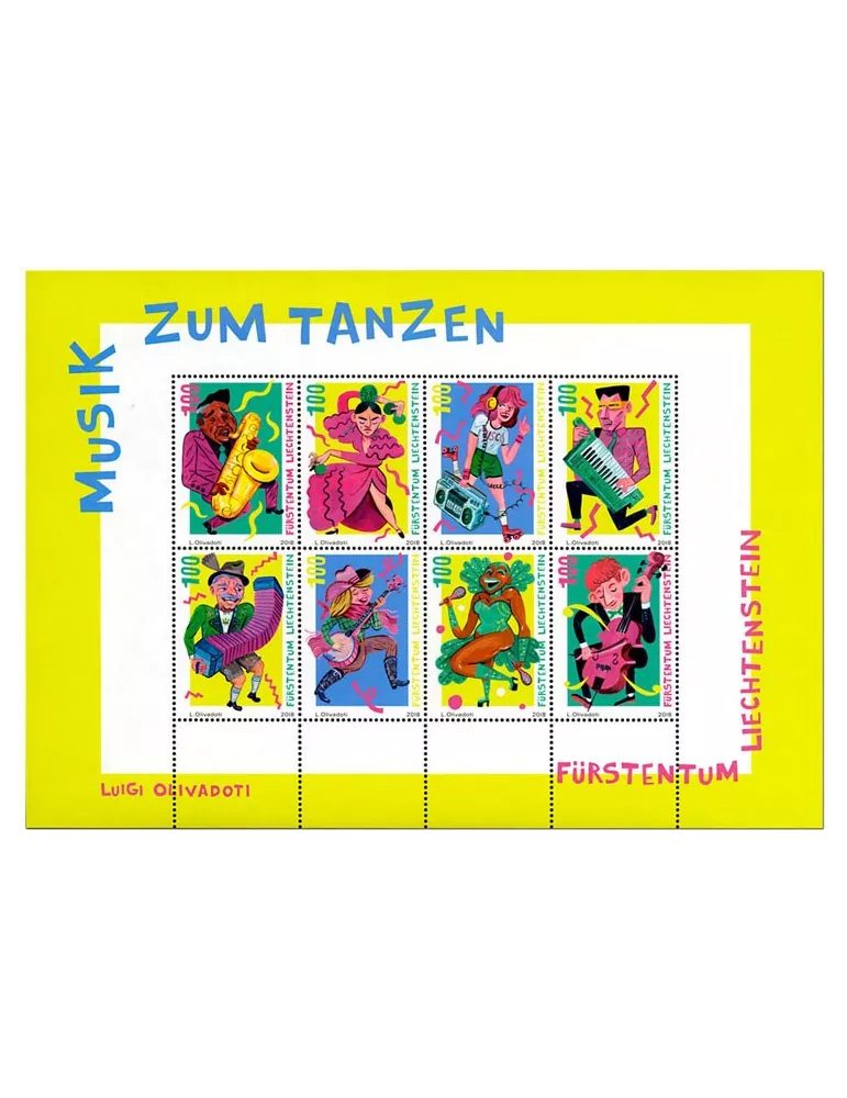 n° F1856 - Timbre LIECHTENSTEIN Poste