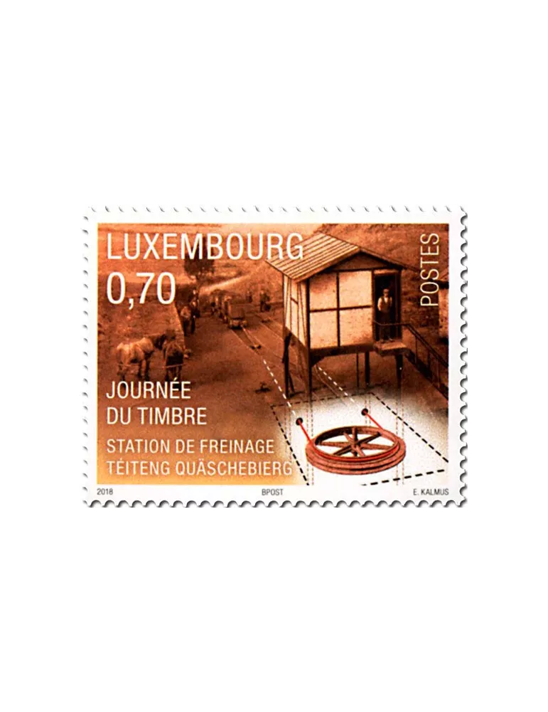 n° 2122 - Timbre LUXEMBOURG Poste