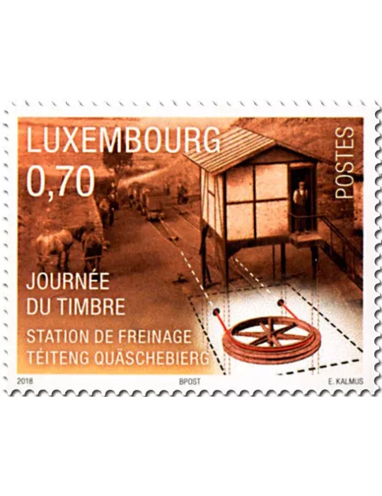 n° 2122 - Timbre LUXEMBOURG Poste