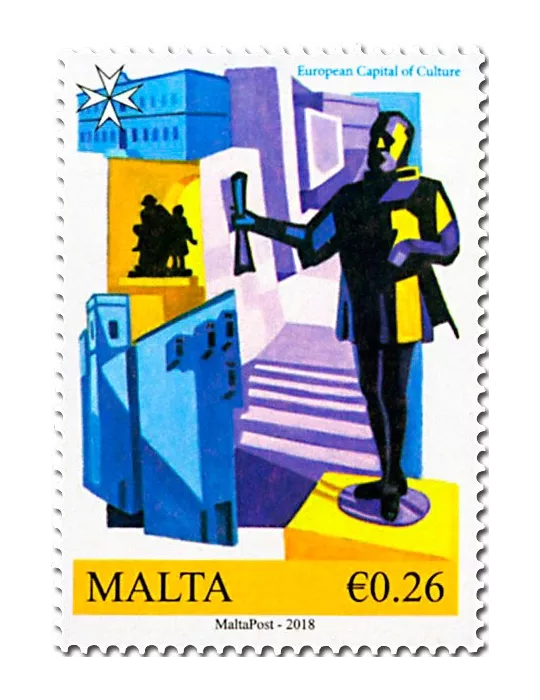 n° 1911/1913 - Timbre MALTE Poste