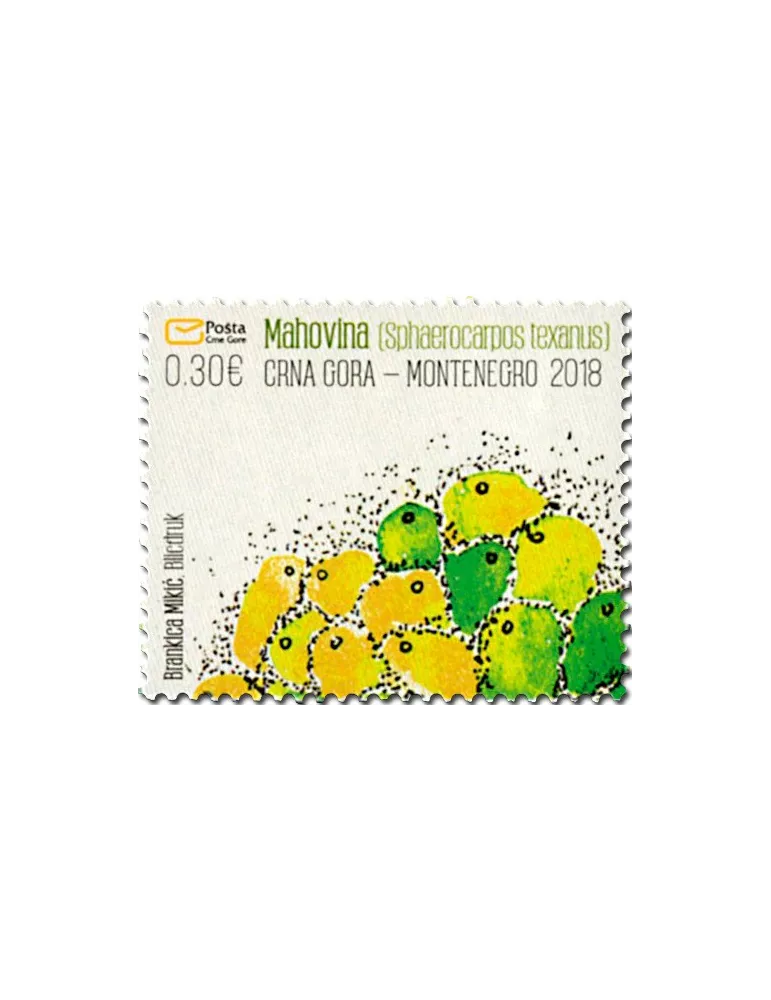 n° 416/417 - Timbre MONTENEGRO Poste