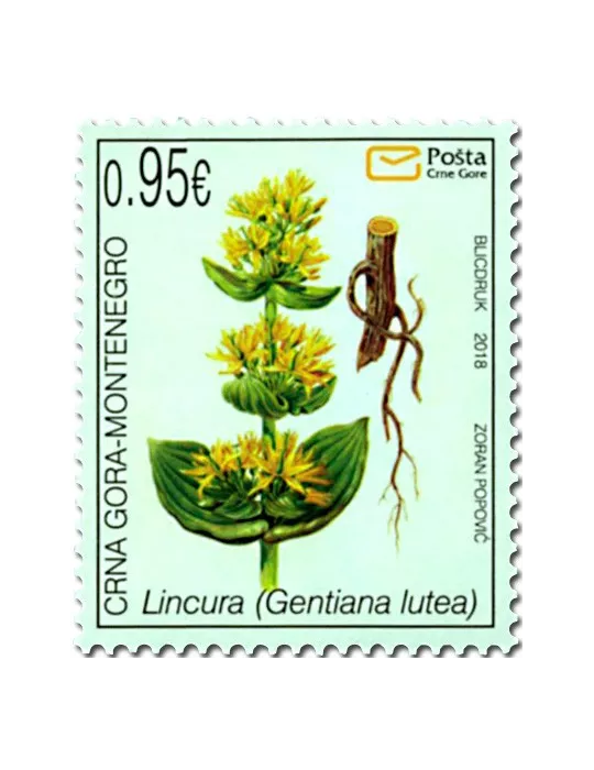 n° 416/417 - Timbre MONTENEGRO Poste