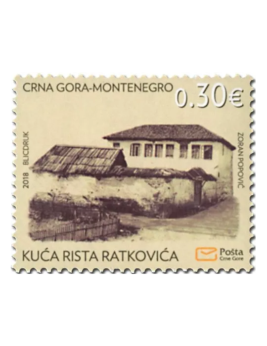n° 421/422 - Timbre MONTENEGRO Poste
