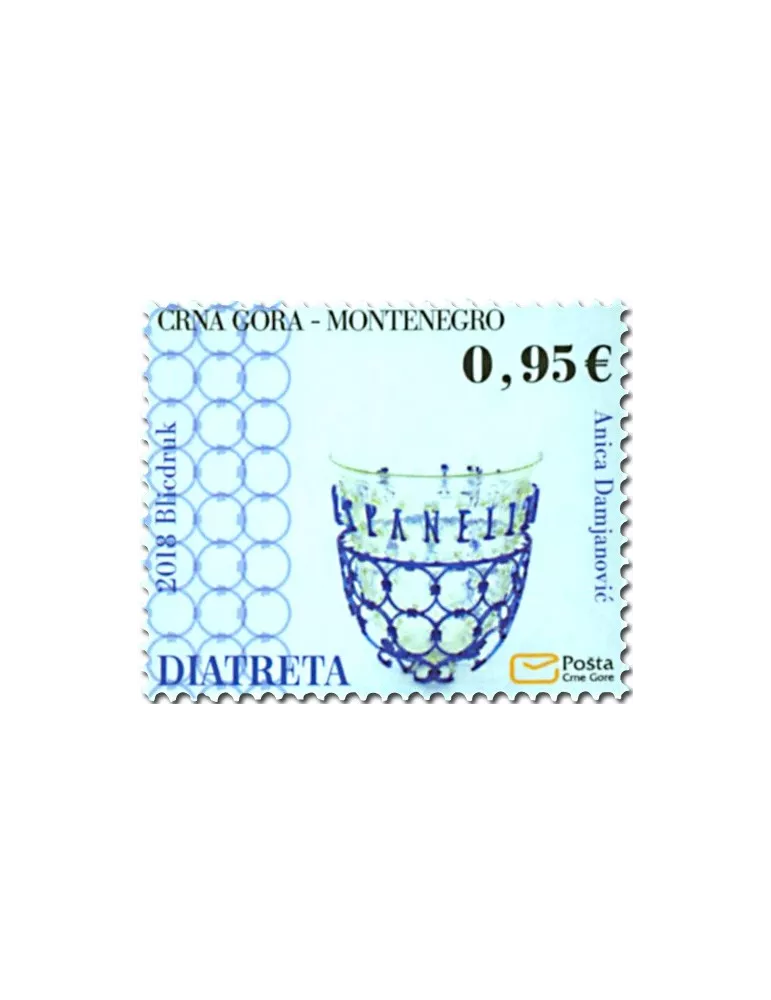 n° 421/422 - Timbre MONTENEGRO Poste