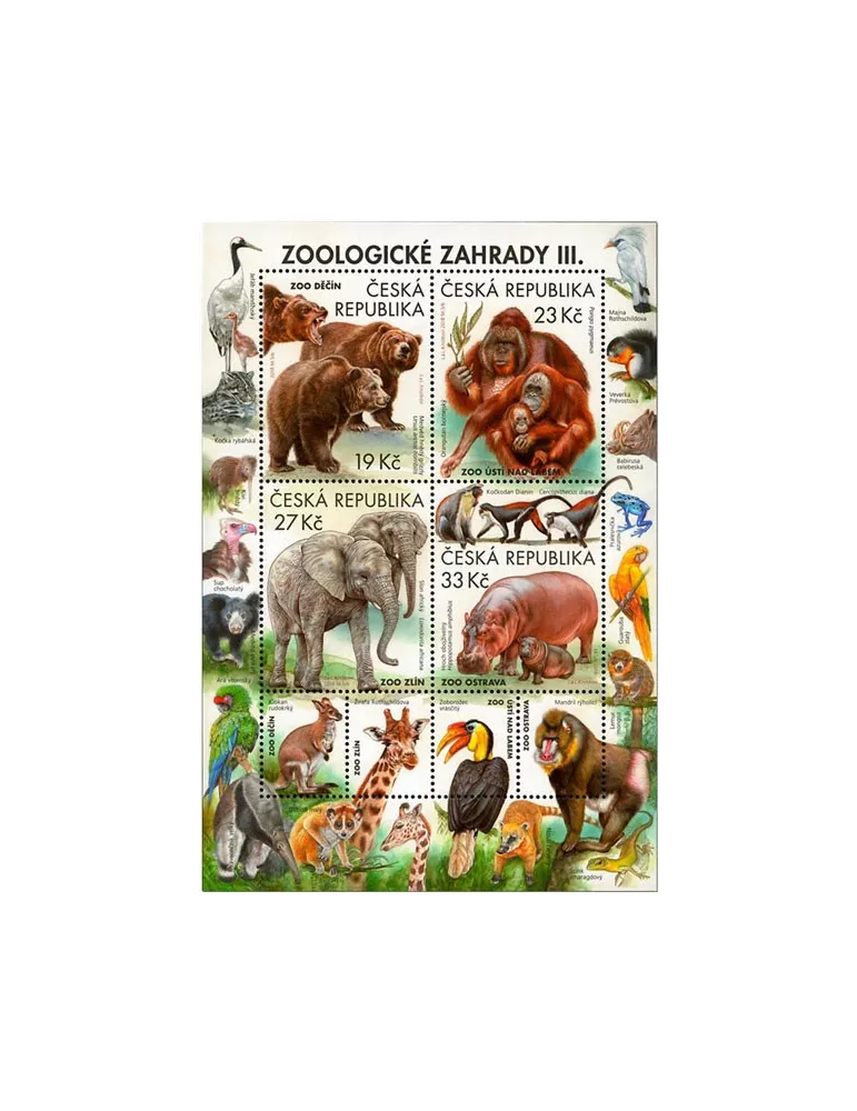 n° 70 - Timbre TCHEQUE (République) Blocs et feuillets