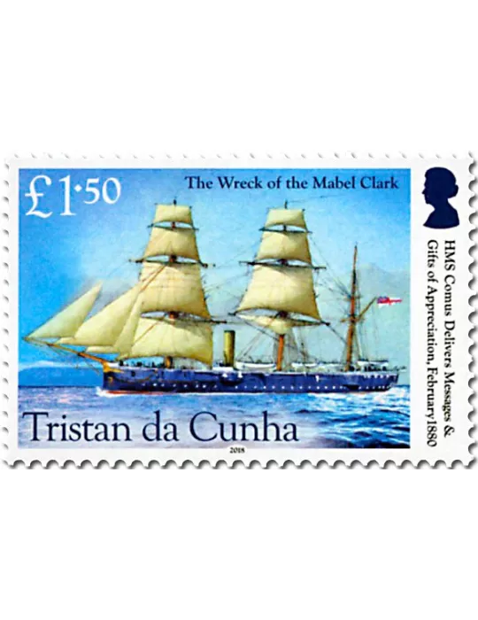 n° 1208/1211 - Timbre TRISTAN DA CUNHA Poste