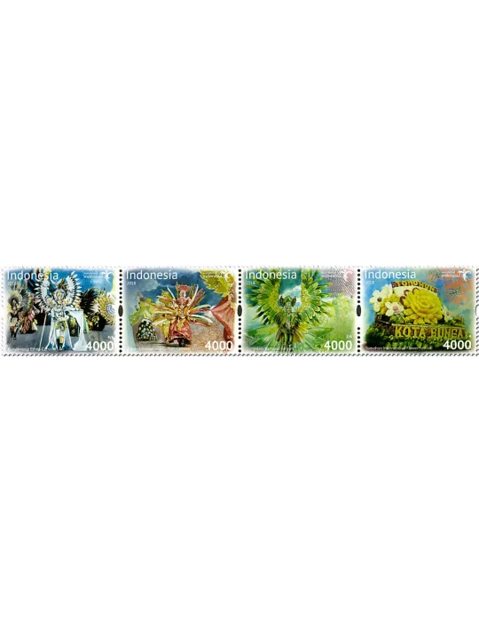 n° 2884/2887 - Timbre INDONESIE Poste
