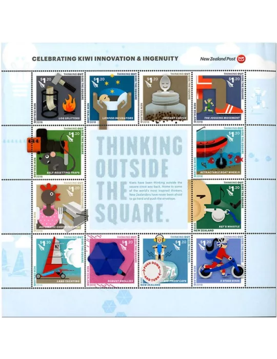 n° 3431/3442 - Timbre NOUVELLE-ZELANDE Poste