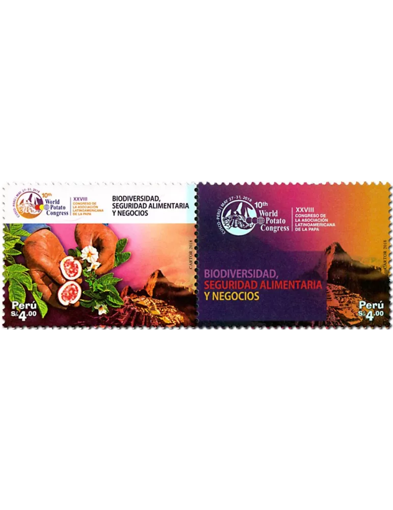 n° 2174/2175 - Timbre PEROU Poste