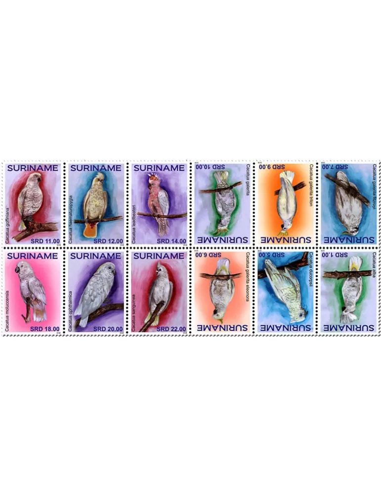 n° 2771/2782 - Timbre SURINAM Poste