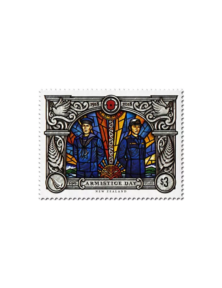 n° 3445/3449 - Timbre NOUVELLE-ZELANDE Poste