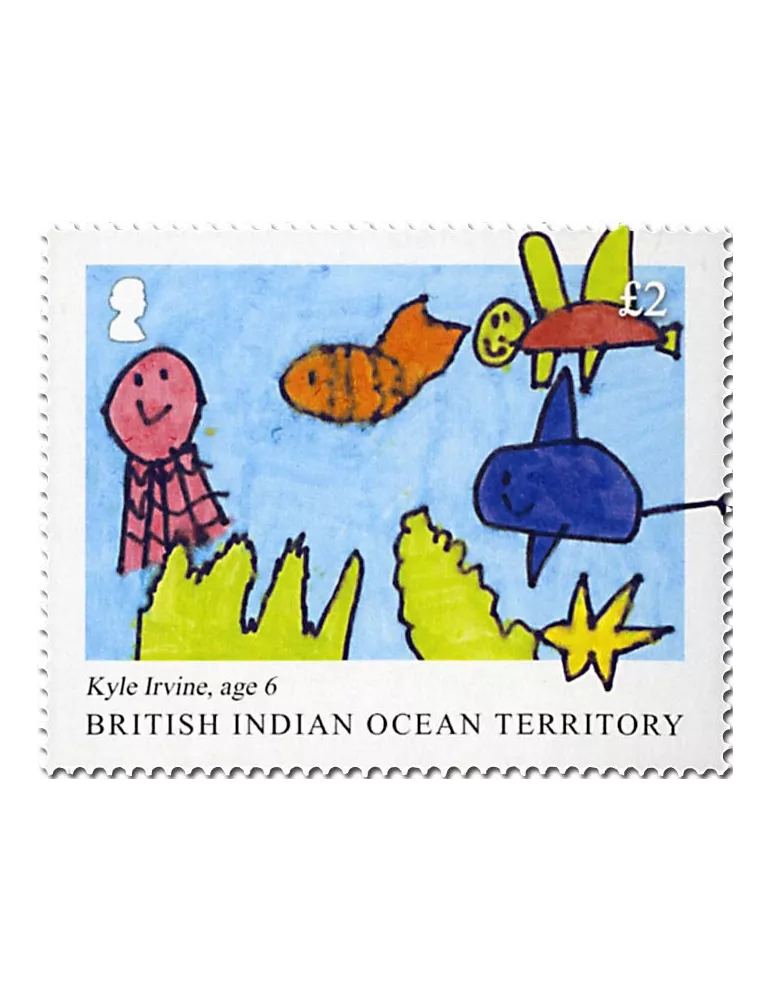 n° 540/543 - Timbre OCEAN INDIEN Poste