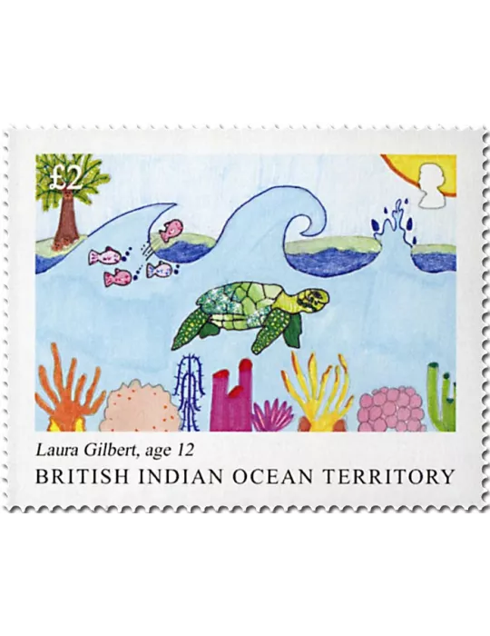 n° 540/543 - Timbre OCEAN INDIEN Poste