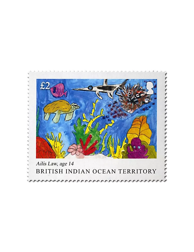 n° 540/543 - Timbre OCEAN INDIEN Poste