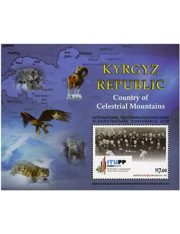 n° 81 - Timbre KIRGHIZISTAN (Poste Kirghize) Blocs et feuillets