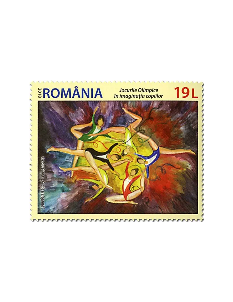 n° 6356/6359 - Timbre ROUMANIE Poste