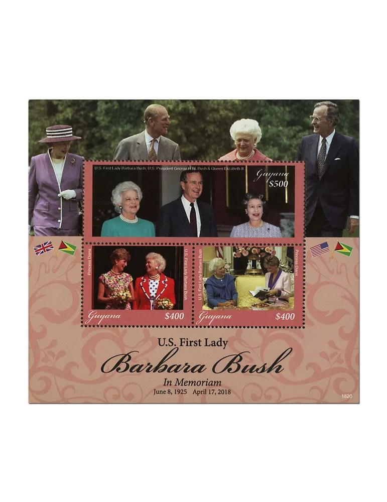 n° 6950/6952 - Timbre GUYANA Poste