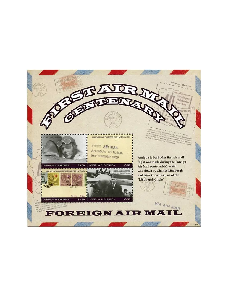 n° 4737/4740 - Timbre ANTIGUA Poste