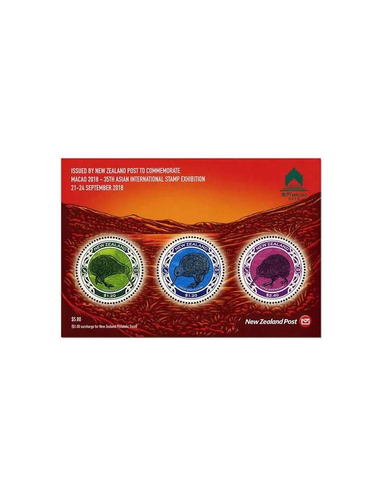 n° 366 - Timbre NOUVELLE-ZELANDE Blocs et feuillets