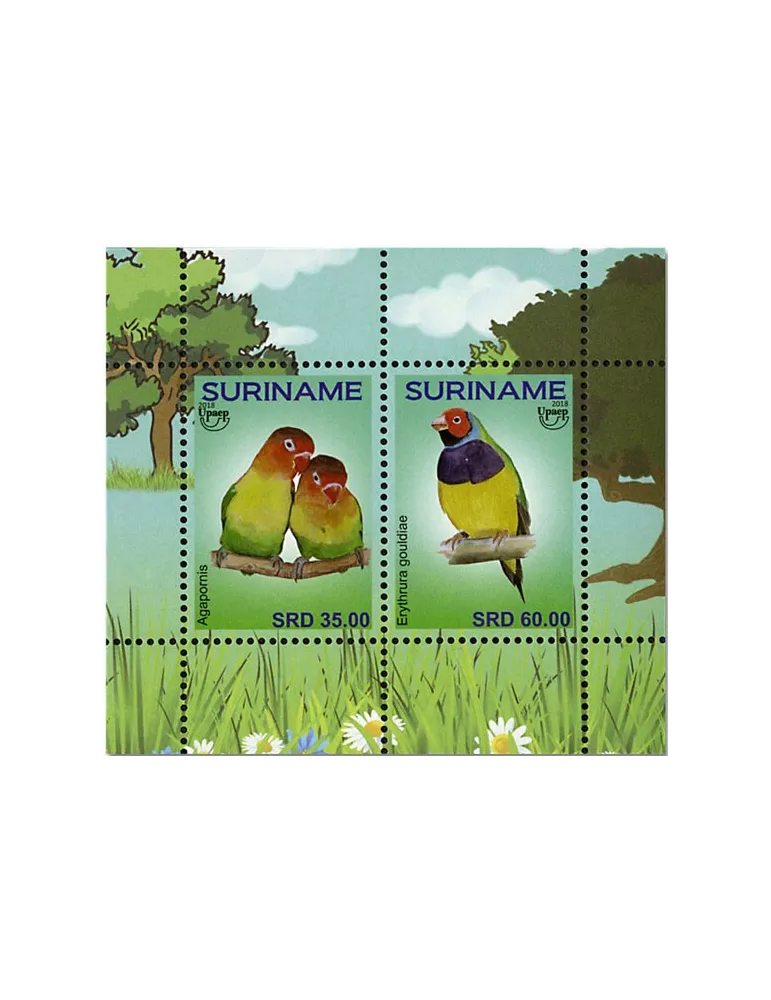 n° 138 - Timbre SURINAM Blocs et feuillets