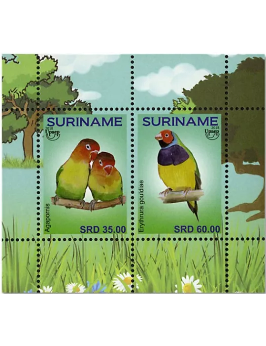 n° 138 - Timbre SURINAM Blocs et feuillets