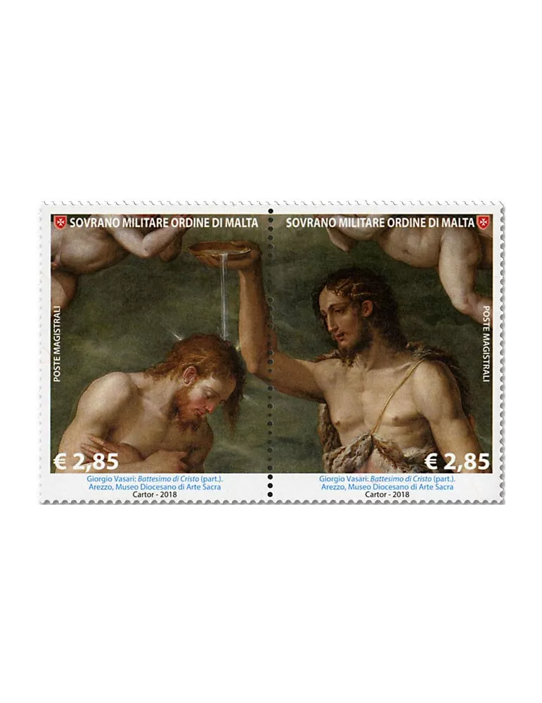 n° 1431/1432 - Timbre ORDRE de MALTE Poste