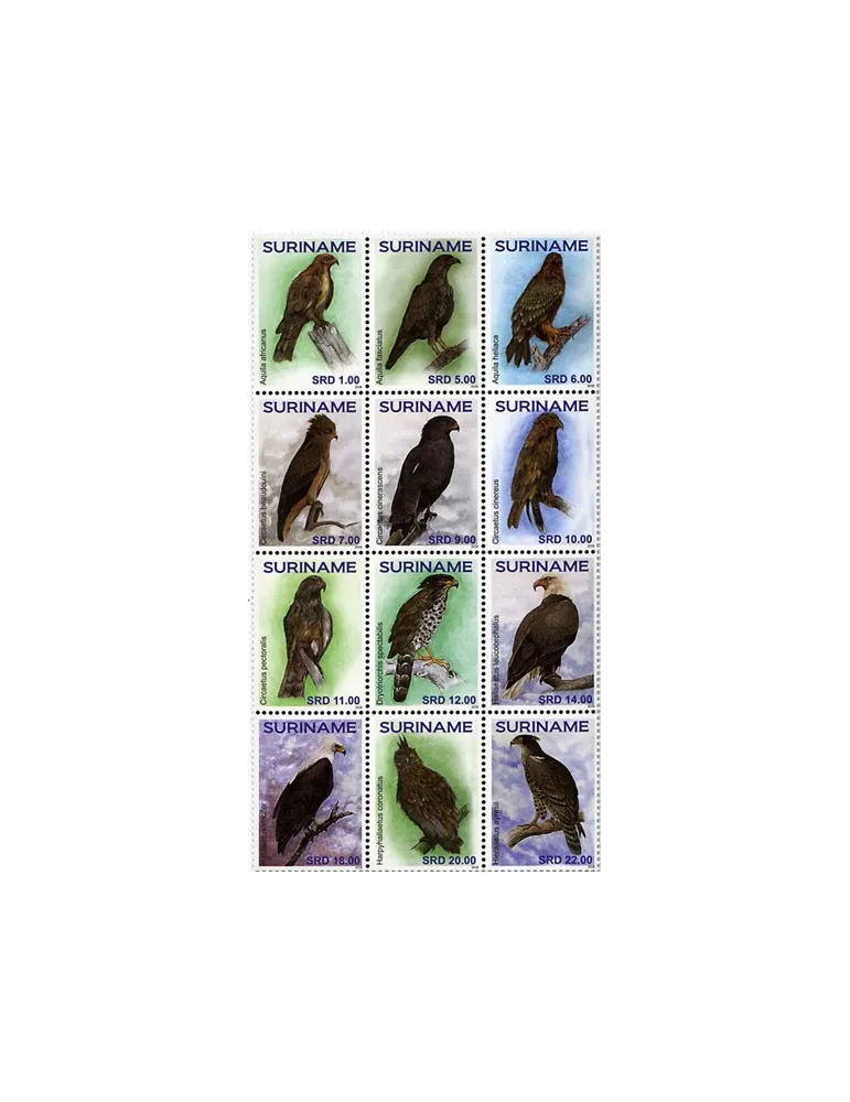 n° 2785/2796 - Timbre SURINAM Poste