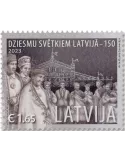 n° 1174/1175 - Timbre LETTONIE Poste