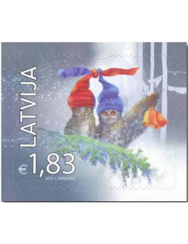 n° 1183/1185 - Timbre LETTONIE Poste 2