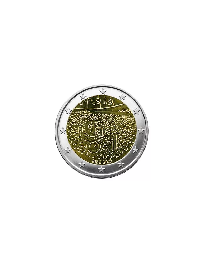 2 EURO COMMEMORATIVE 2019 : IRLANDE (100 ans de Dail Eireann)