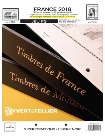 FRANCE FS : 2018 - 2E SEMESTRE (JEUX SANS POCHETTES)