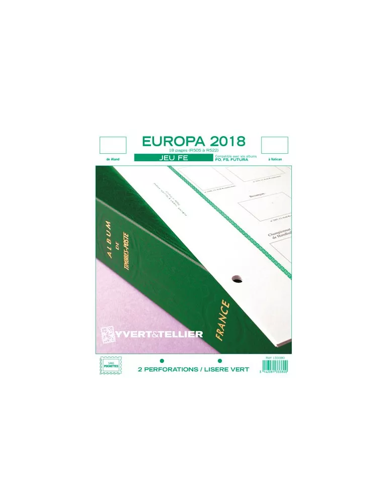 EUROPA FE : 2018 (JEUX SANS POCHETTES)