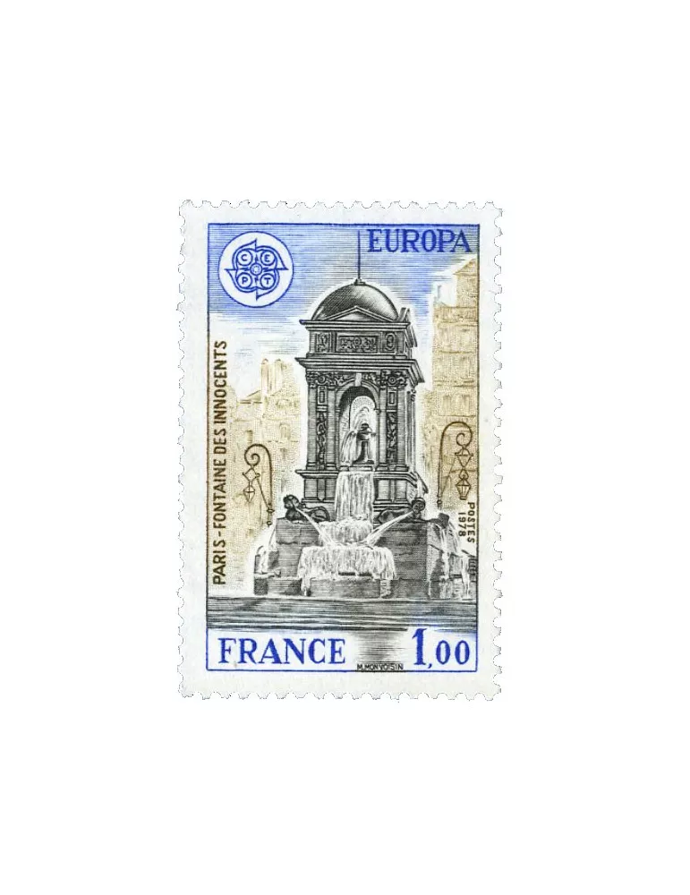 n° 2008a - Timbre France Poste (Gomme tropicale)