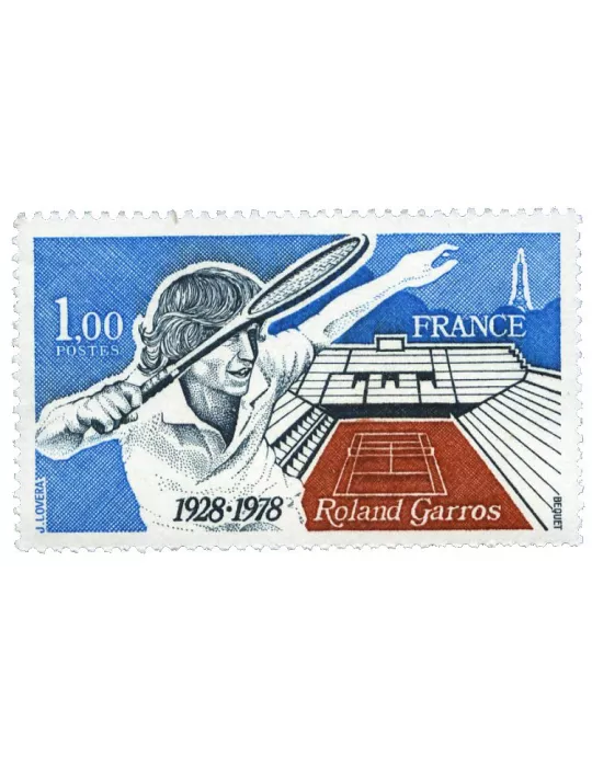 n° 2012a - Timbre France Poste (Gomme tropicale)