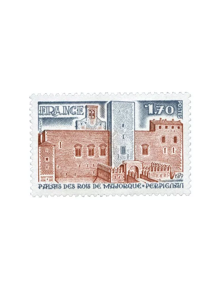 n° 2044a - Timbre France Poste (Gomme tropicale)
