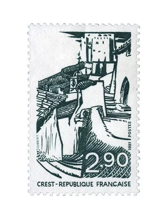 n° 2163a - Timbre France Poste (Gomme tropicale)