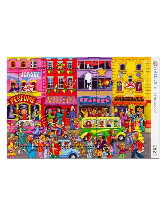 n° F2273A - Timbre JERSEY Poste