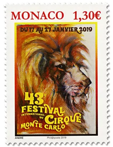 n° 3164 - Timbre Monaco Poste