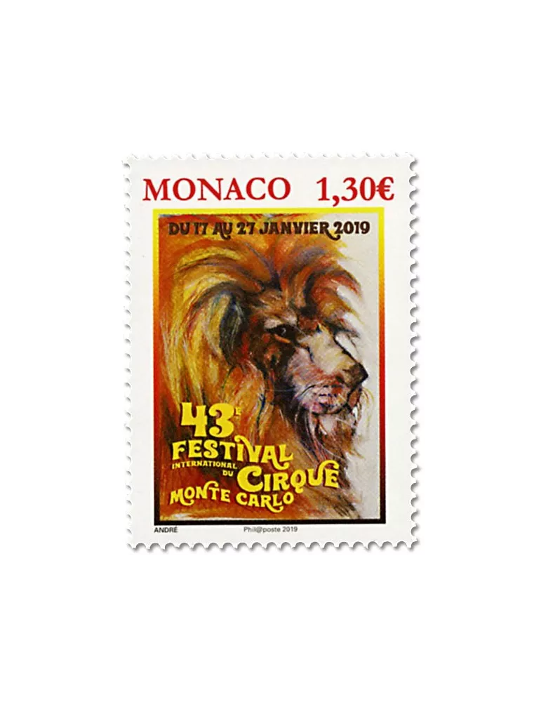 n° 3164 - Timbre Monaco Poste
