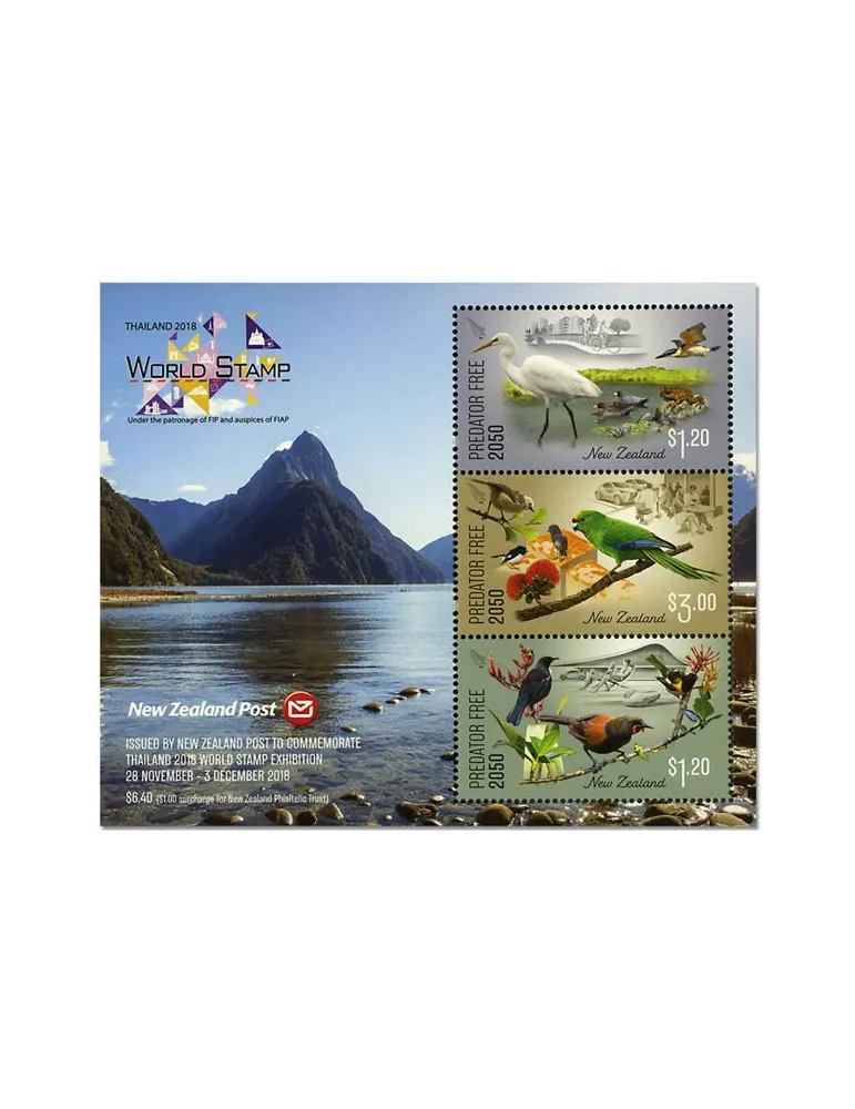 n° 373 - Timbre NOUVELLE-ZELANDE Blocs et feuillets