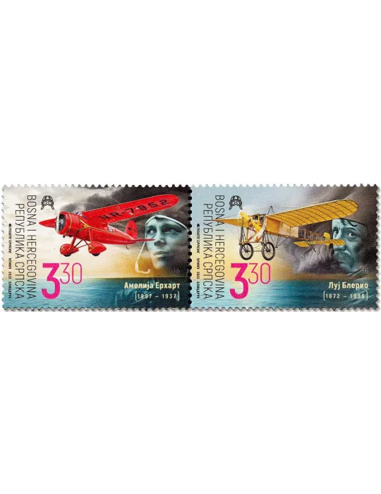 n° 817/818 - Timbre REPUBLIQUE SERBE (DE BOSNIE) Poste