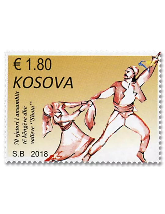 n° 298/299 - Timbre KOSOVO Poste