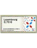 n° 7 - Timbre LUXEMBOURG Timbres de distributeurs