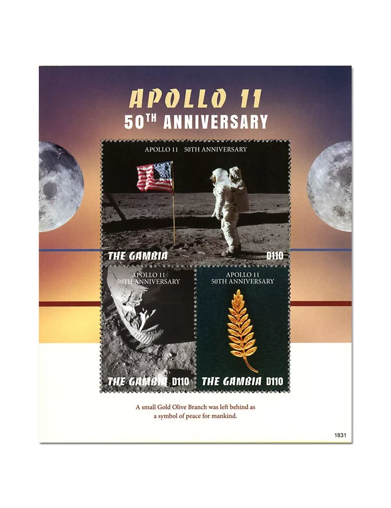 n° 5894/5896 - Timbre GAMBIE Poste