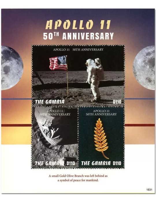 n° 5894/5896 - Timbre GAMBIE Poste