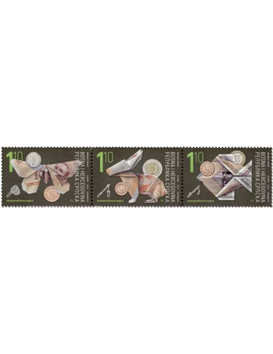 n° 832/834 - Timbre REPUBLIQUE SERBE (DE BOSNIE) Poste