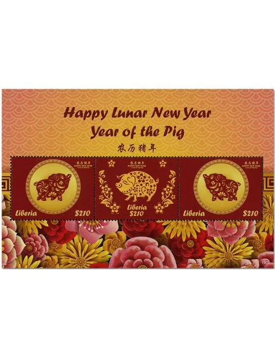 n° 6077/6079 - Timbre LIBERIA Poste