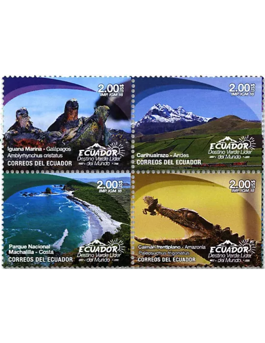 n° 2819/2822 - Timbre EQUATEUR Poste
