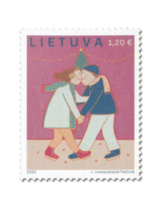 n° 1214/1215 - Timbre LITUANIE Poste